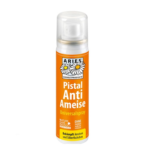 Натуральное средство от тараканов, мух и муравьев, Aries Insect Spray спрей-репеллент 50мл