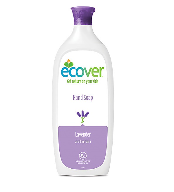 Антибактериальное жидкое мыло с Лавандой и Алое-Вера, Ecover 1л