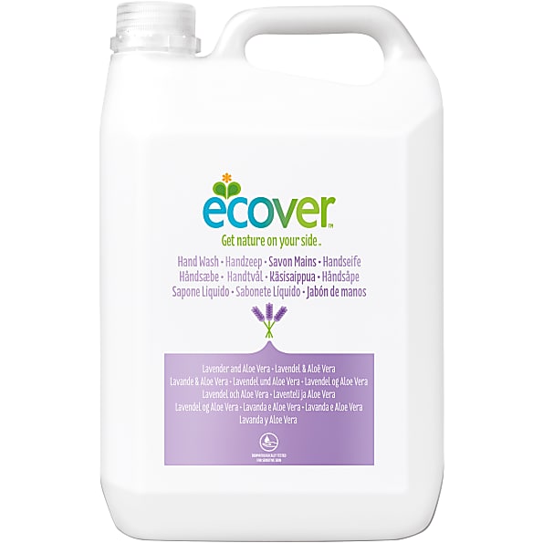 Антибактерильное жидкое мыло с Лавандой и Алое-Вера, Ecover 5л