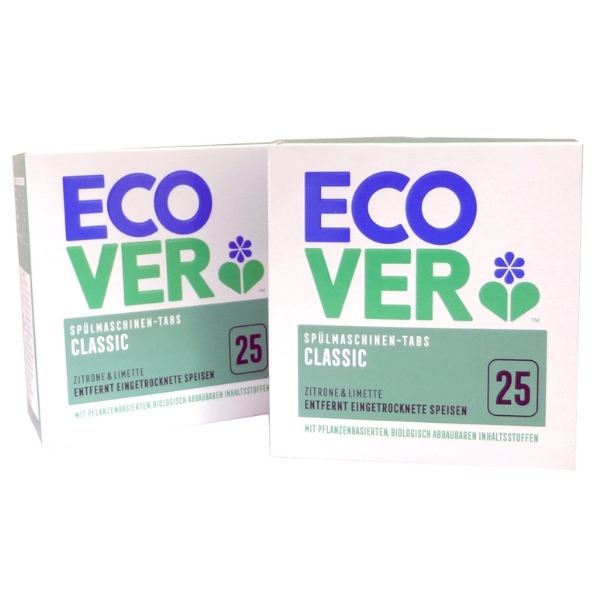 Эко набор таблеток Ecover Classic для посудомоечной машины, 50 шт (2х25). Экономия 5%