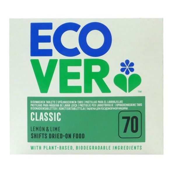 Эко таблетки Ecover Classic для посудомоечной машины, 70шт