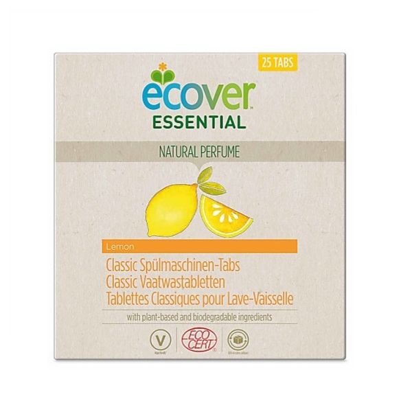 Таблетки для посудомоечной машины, Ecover Essential, 25 шт