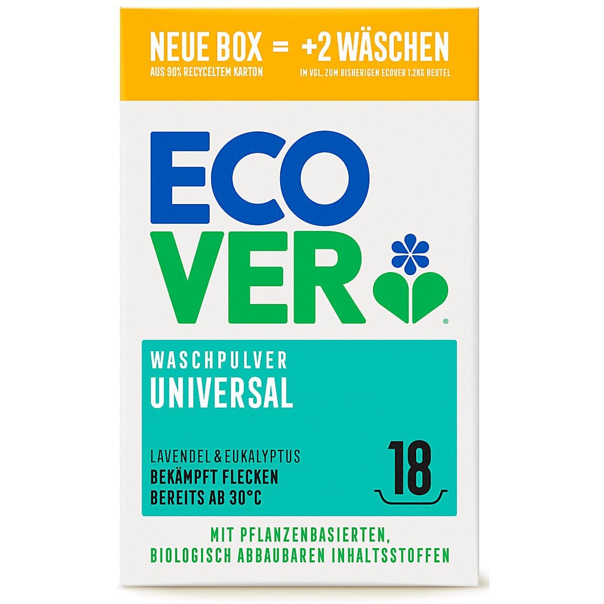Стиральный порошок Ecover Universal 1,35кг (18 стирок)