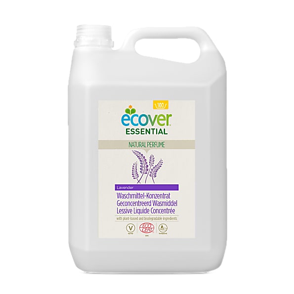 Жидкое средство для стирки Ecover Essential с запахом Лаванды, экоконцентрат 5л