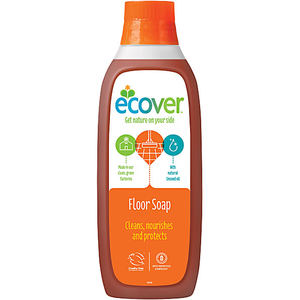 Моющее средство для пористых поверхностей Ecover Льняное масло 1л