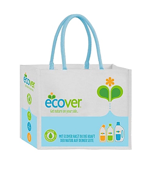 Экологичная джутовая сумка Ecover, 45х35х18см