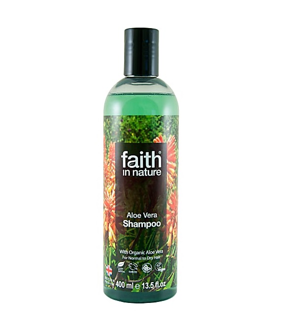 Увлажняющий шампунь для волос faith in nature с экстрактом Алоэ Вера, 400мл