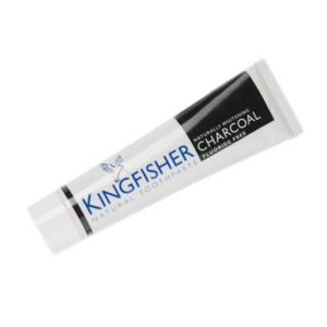 Отбеливающая зубная паста с активированным углем, Kingfisher Charcoal 170г